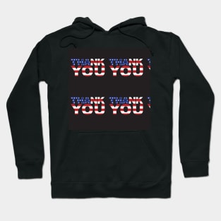 Thank You American Flag Hoodie